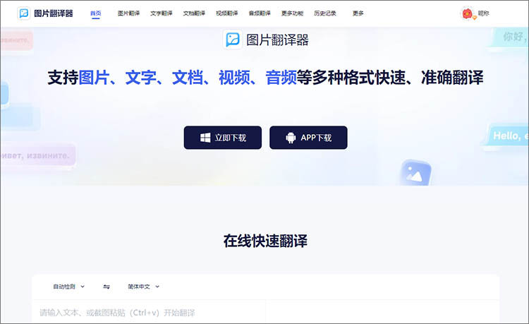 图片翻译器在线网站
