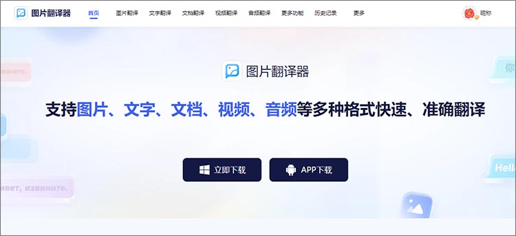 图片翻译器在线网站