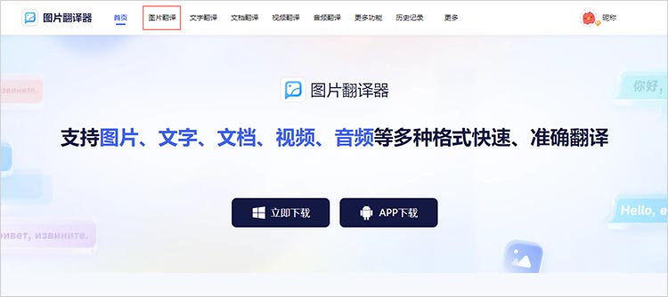 图片翻译成中文步骤一